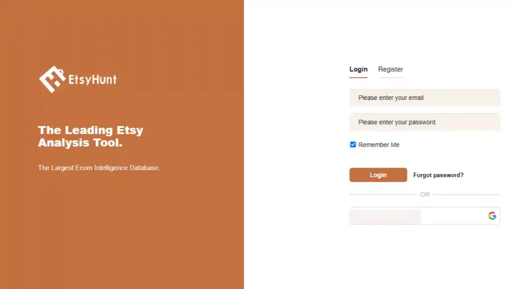 EtsyHunt login