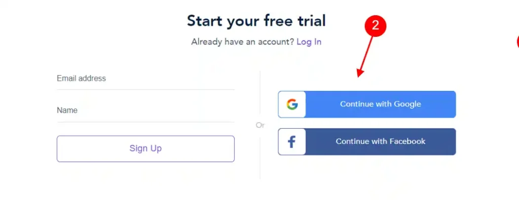 Spocket sign up for free trial