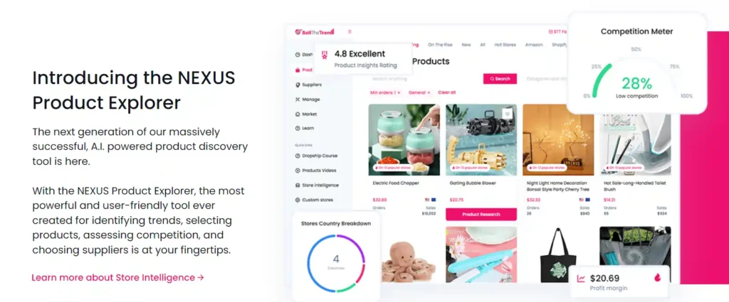 Sell the Trend NEXUS Product Explorer