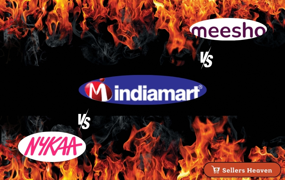 Nykaa Vs IndiaMART Vs Meesho