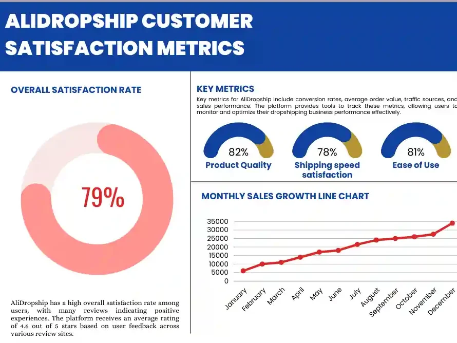 AliDropship Customer Satisfaction Metrics